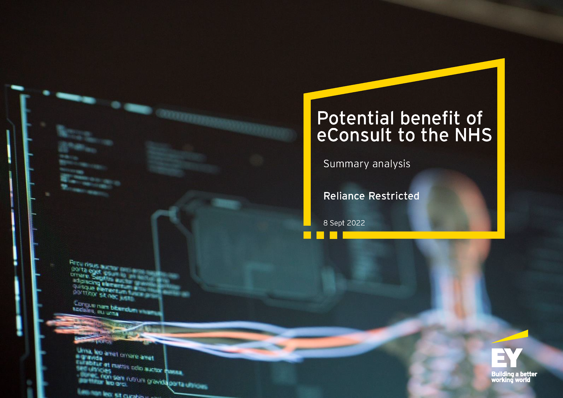 Potential benefit of eConsult to the NHS - Ernst & Young - eConsult Health Report_Page_1
